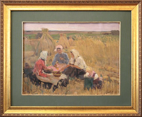 Корин Алексей Михайлович. После работы в поле